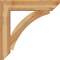 Ekena Millwork Thorton Slat Rough Sawn Bracket w/ Offset Brace, Western Red Cedar, 8"W x 36"D x 36"H BKT0806X36X36THR06RWR - alternate 2